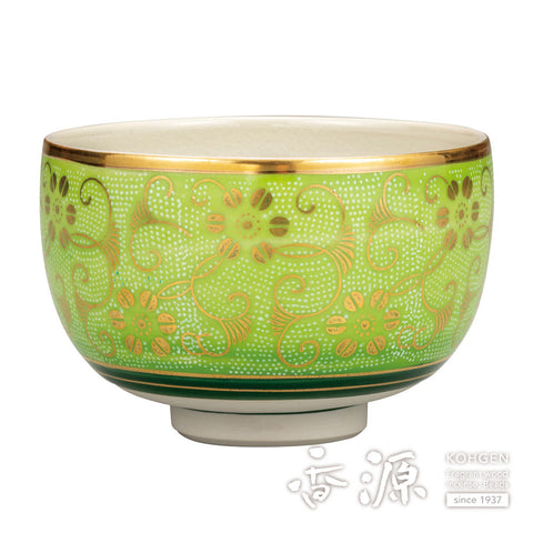 Kutani ware matcha bowl