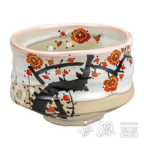 Kutani ware matcha bowl