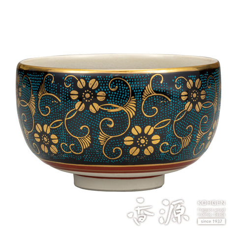 Kutani ware matcha bowl
