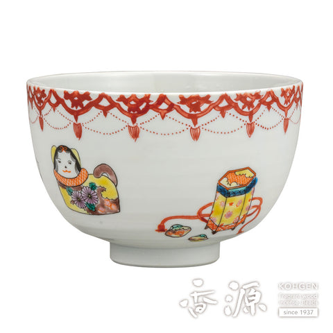 Kutani ware matcha bowl