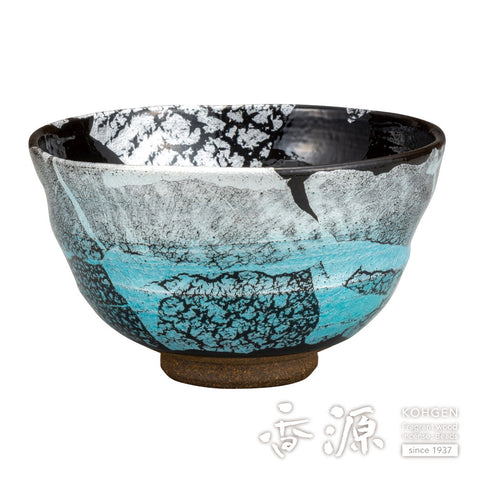Kutani ware matcha bowl