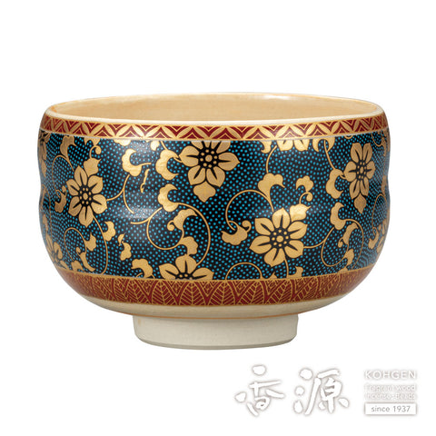Kutani ware matcha bowl