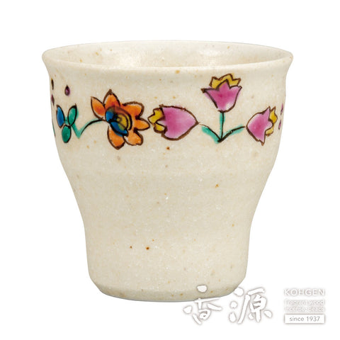 Kutani ware sake cup