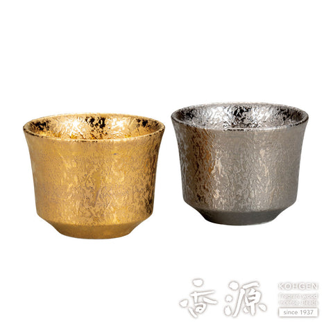 Kutani ware group cup