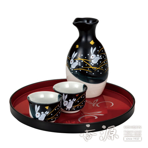 Kutani ware evening drink set