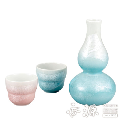 Kutani ware evening drink set