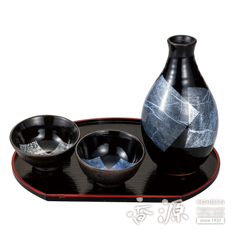 Kutani ware evening drink set