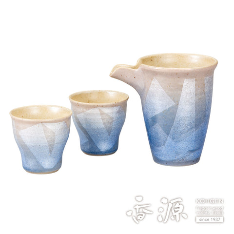 Kutani ware evening drink set