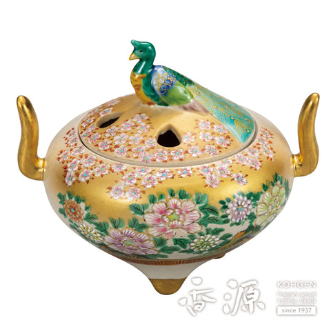 Kutani incense burner