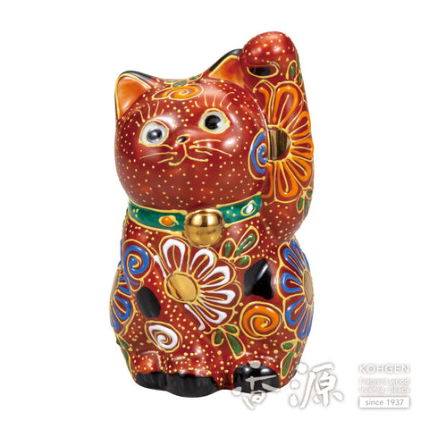 Kutani ware beckoning cat