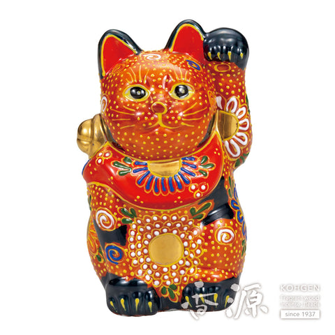 Kutani ware beckoning cat