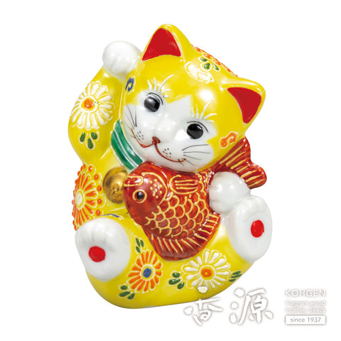 Kutani-yaki sea bream beckoning cat