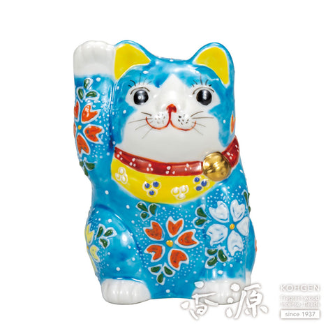 Kutani ware beckoning cat