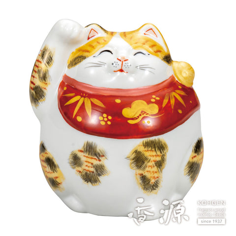 Kutani Yakimaru beckoning cat