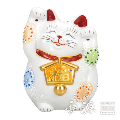 Kutani ware beckoning cat