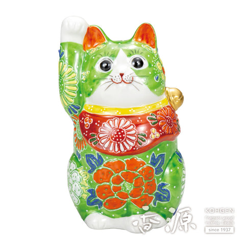 Kutani ware beckoning cat