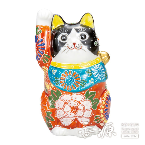 Kutani ware beckoning cat