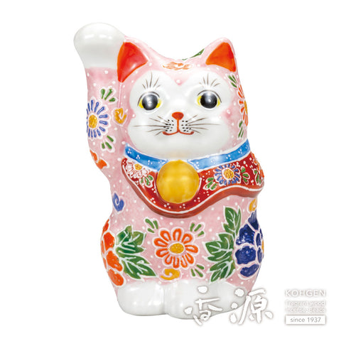 Kutani ware beckoning cat