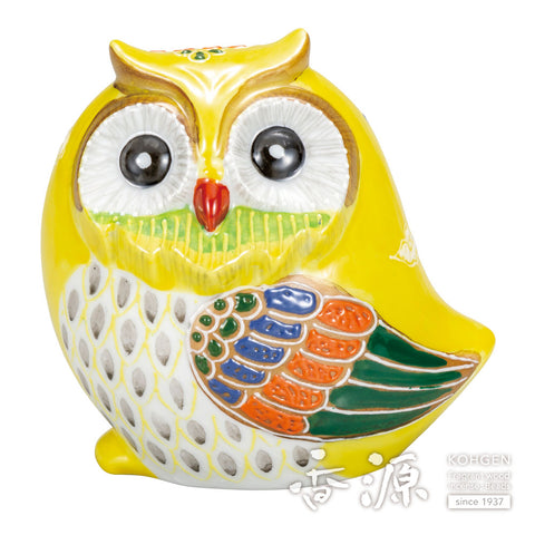 Kutani ware owl