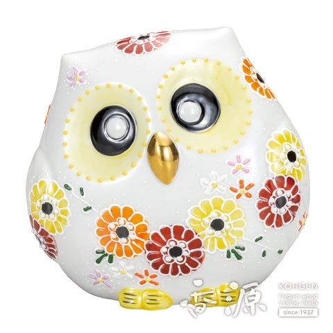 Kutani ware owl