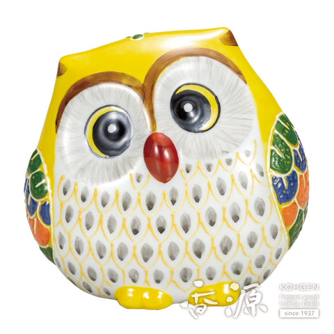 Kutani ware owl