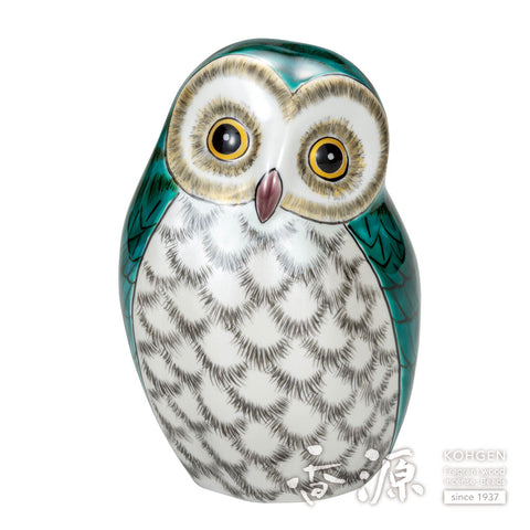 Kutani ware owl