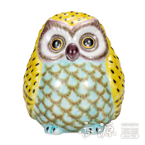 Kutani ware owl