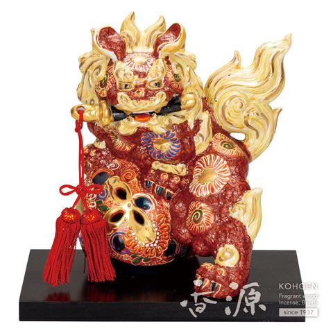Kutani ware sword lion