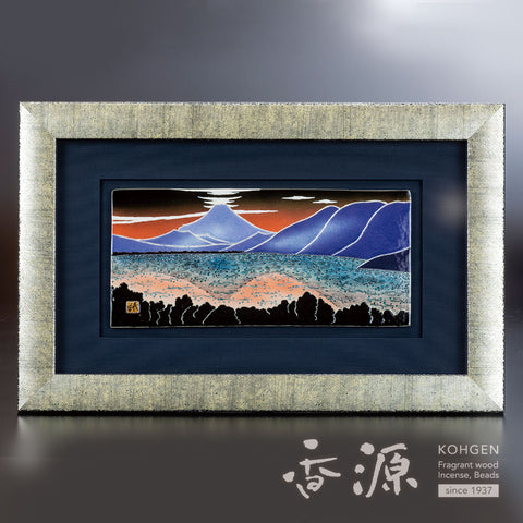 Kutani ware pottery frame
