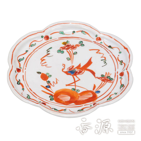 Kutani ware plate dish
