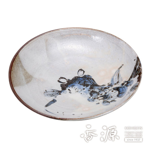 Kutani ware plate