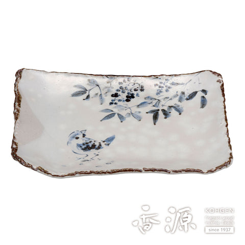 Kutani ware plate