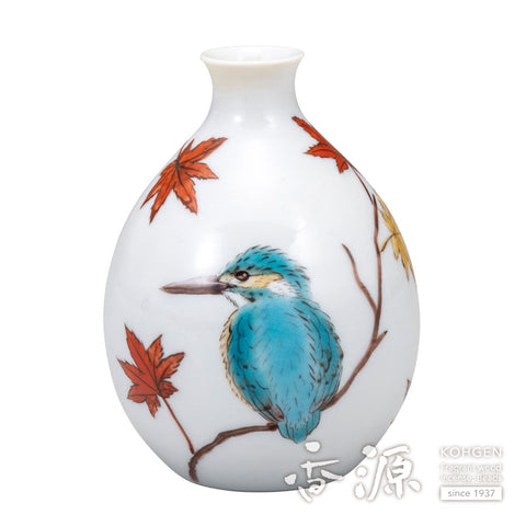 Kutani ware small vase flower vase