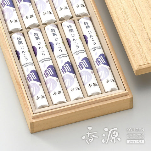 Kohgen Incense Sticks, Agarwood Scent, Premium Box