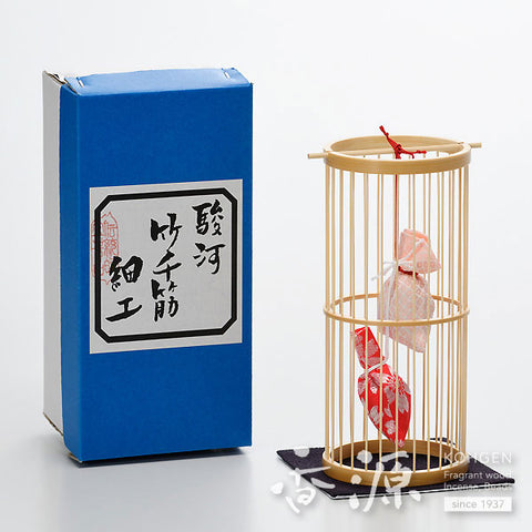 Kohgen Fragrance Sachet Ornament, Suruga Bamboo Basketry