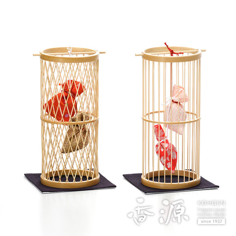 Kohgen Fragrance Sachet Ornament, Suruga Bamboo Basketry
