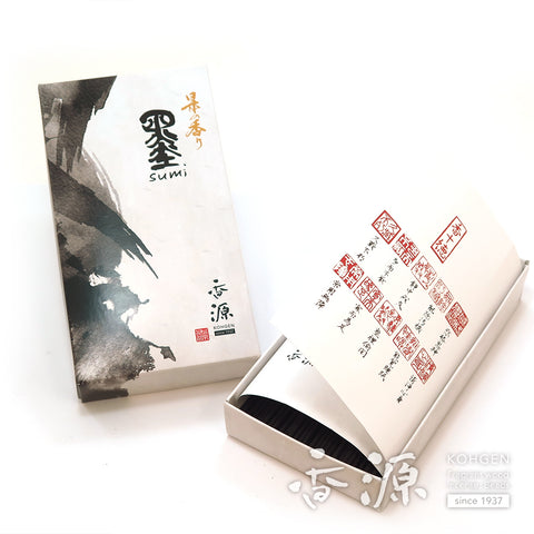 Kohgen Sumi Ink Incense Sticks – Large Box