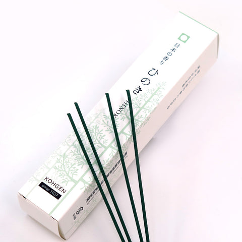 Kohgen Incense Sticks, Hinoki Japanese Cypress