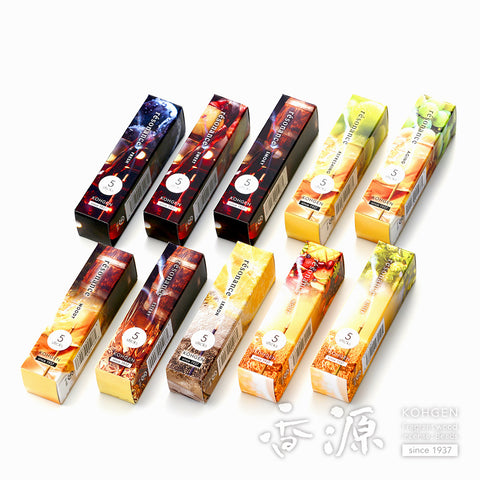 Kohgen Incense Sticks, Resonance for Enhancing Drink Flavor, 5 Mini Sticks