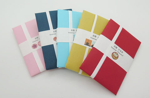 Kunjudo Pressed Incense, Japanese Pattern Prints, 7 Pieces