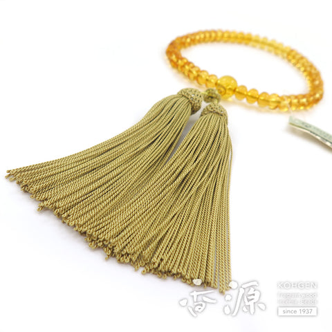 Women's Citrine Prayer Beads, Oval Bead, Limited Edition