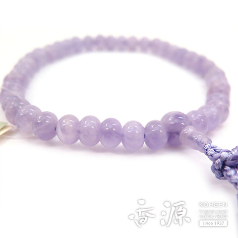 Women's Wisteria Cloud Stone Prayer Beads, Oval Bead, Limited Edition