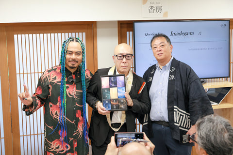 THE FRAGRANCE OF JAPANESE SPIRIT – Kento Mori at the launch event, Kohgen Ginza flagship store, August 8, 2026